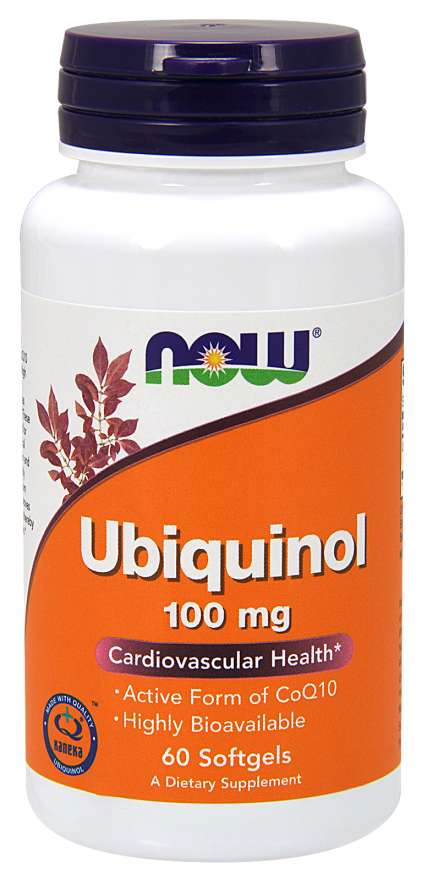 (image for) Now Foods Ubiquinol 100 mg 60 Sgels