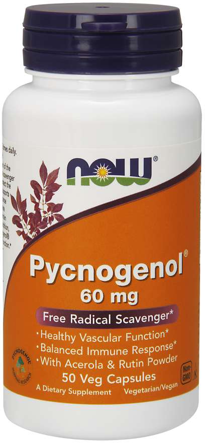 (image for) Pycnogenol 60 mg - 50 Veg Capsules