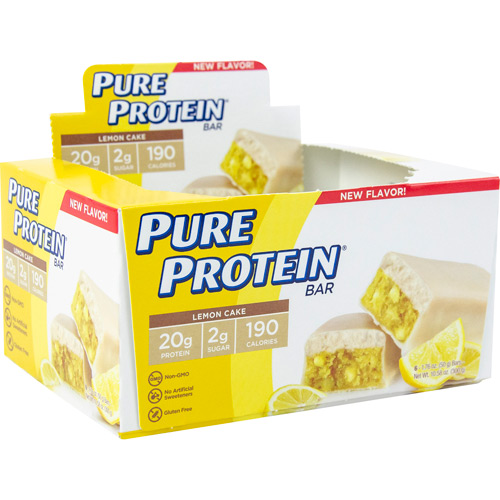 (image for) Pure Protein Lemon Cake 6 Bars