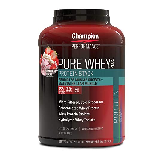 (image for) Pure Whey Strawberry 4.8 lbs