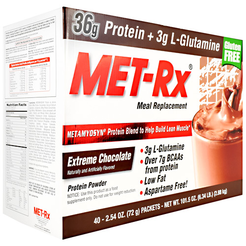 (image for) Meal Replacement Protein Powder Extreme Chocolate 40 Pack