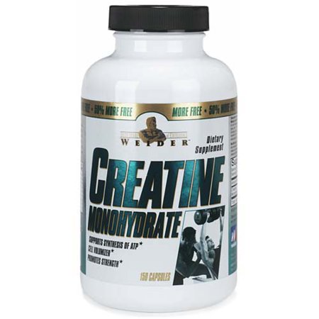 (image for) Weider Global Creatine Capsules 150ct