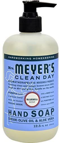 (image for) Mrs. Meyer\'s Clean Day Liquid Hand Soap Bluebell 12.5 oz