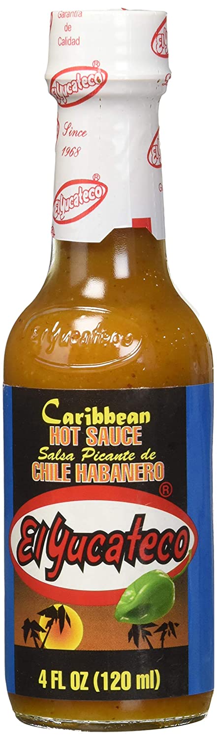 (image for) El Yucateco Sauce Hot Chile Habanero 4 oz