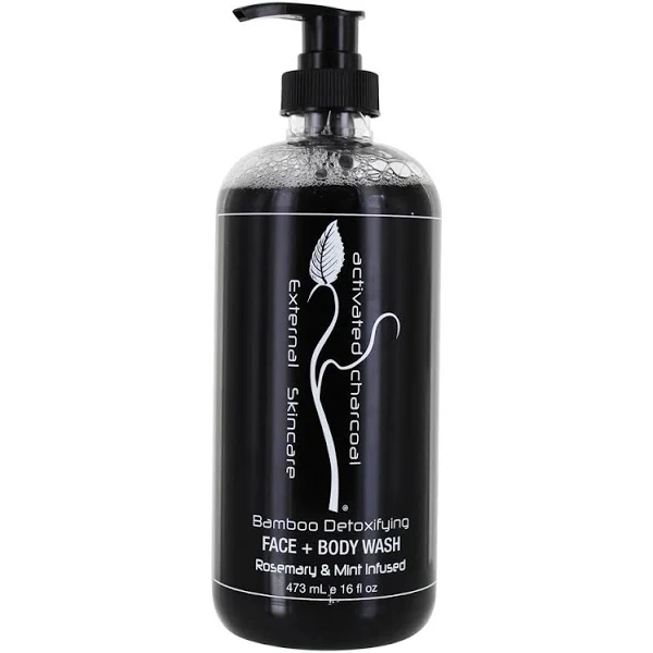 Bio Follicle Face & Body Charcoal Wash 16 fl oz