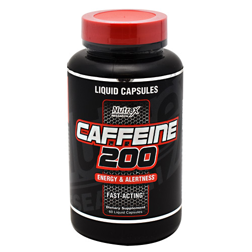 (image for) Nutrex Caffeine 200 60 Capsules