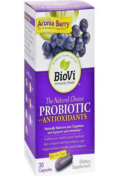 (image for) BioVi Probiotic and Antioxidants 30 Capsules