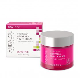 (image for) Andalou Naturals 1000 Roses Heavenly Night Cream 1.7 oz