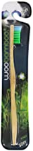 (image for) Woobamboo Adult Dog Soft Tooth Brush Blue & Green