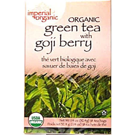 (image for) Uncle Lee\'s Imperial Organic Green Tea w/ Goji Berry 18 Bags