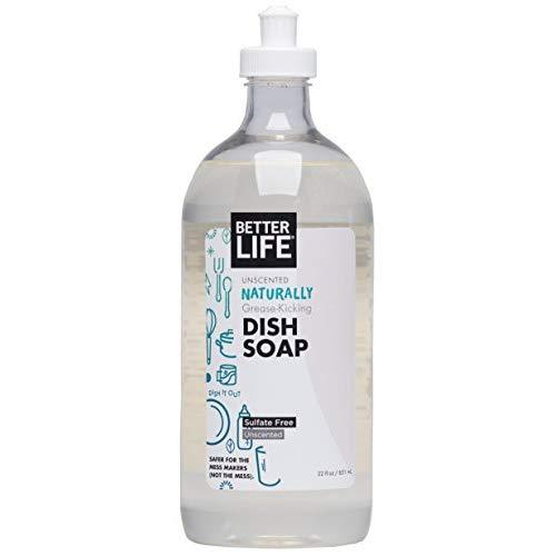 (image for) Better Life Dish Soap Unscented 22oz