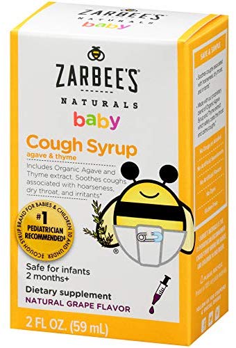 (image for) Zarbee\'s Naturals Baby Cough Syrup w/ Agave & Thyme Grape 2oz