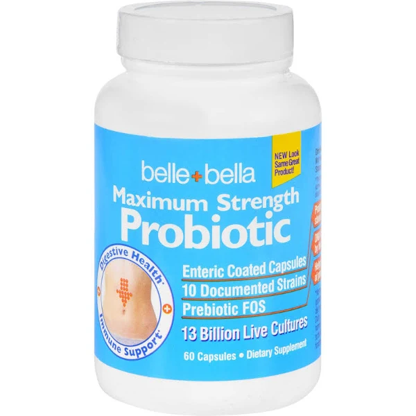 Belle And Bella Max Probiotic 60 Capsules