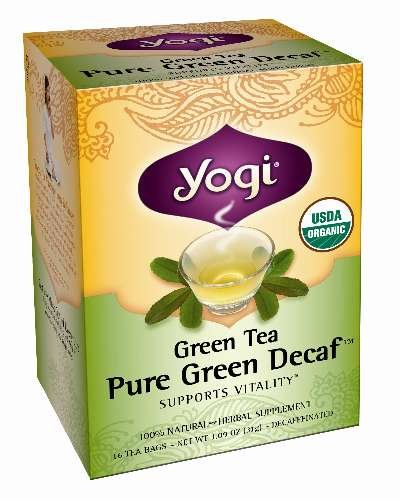 (image for) Yogi Green Tea Pure Green Decaf 16 Bags