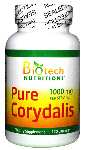 (image for) Biotech Nutritions Pure Corydalis 120 Capsules